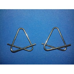 Pole spring clips medium